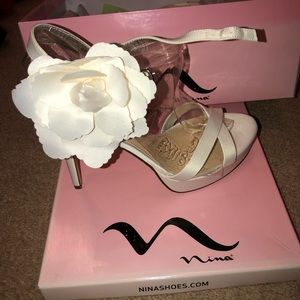 Nina ivory shoe